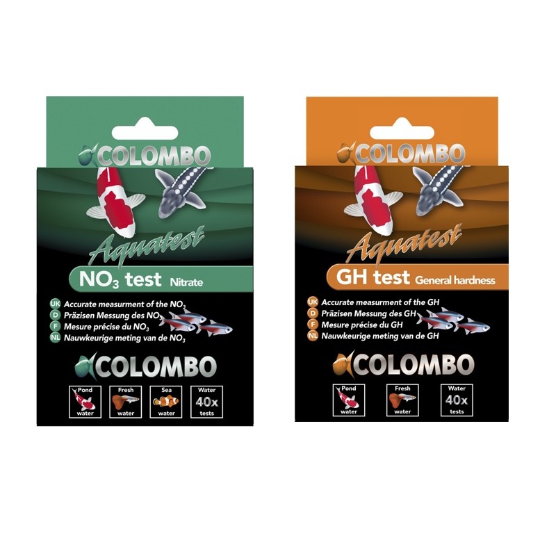 Tests NO3 et GH Haute Précision : Pack Croissance Koï Bassin