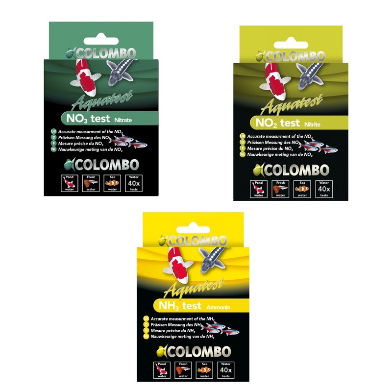 Tests NH3, NO2 et NO3 Haute Précision : Pack Lancement & Sécurité Bassin
