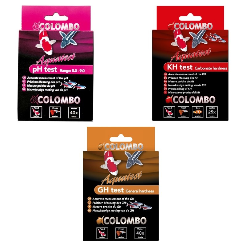 Tests pH, KH et GH Haute Précision : Pack Équilibre & Stabilité Bassin