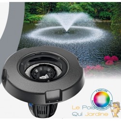 Fontaine Flottante Aératrice LED 20 000 L/h : Oxygène et Spectacle