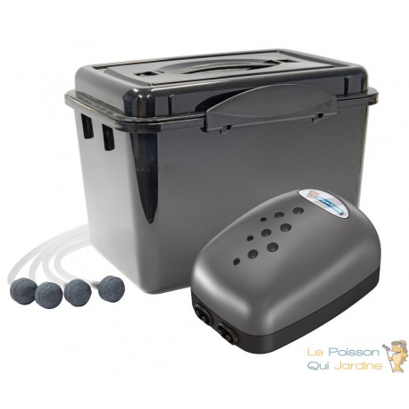 Set aération bassin de jardin de 500 à 1000 litres