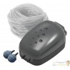 Kit Aération Bassin jusqu'à 500L | Pompe à Air 240 L/H - 2 Sorties