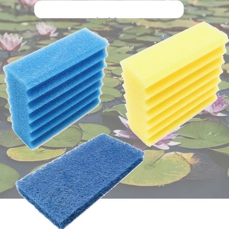 Mousses De Remplacement, 1 Mousse Jaune + Bleue + 1 Tapis Japonais