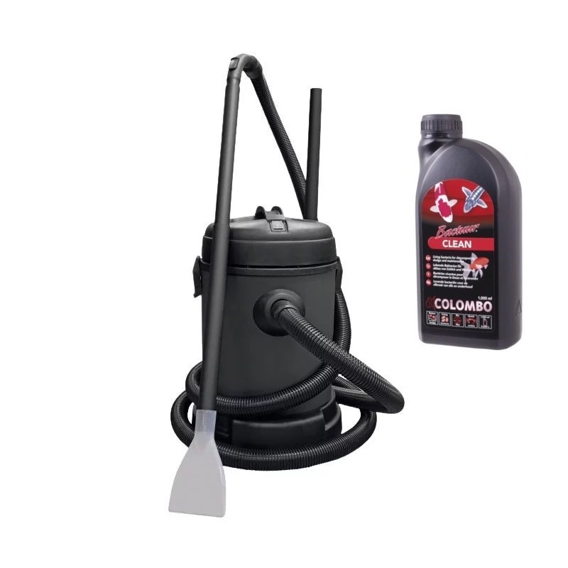 Pack Entretien Bassin : Aspirateur 1200W + Traitement Anti-Vase 1000ml