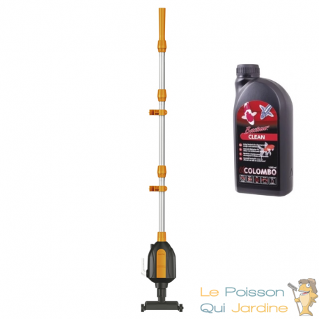 Aspirateur de Bassin Compact 4000 L/H | Nettoyage Vase et Parois