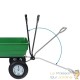 Chariot de Jardin à Main 125L avec Benne Basculante | Charge 350kg