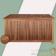 Coffre de jardin 205L en bois d'acacia avec doublure intérieure