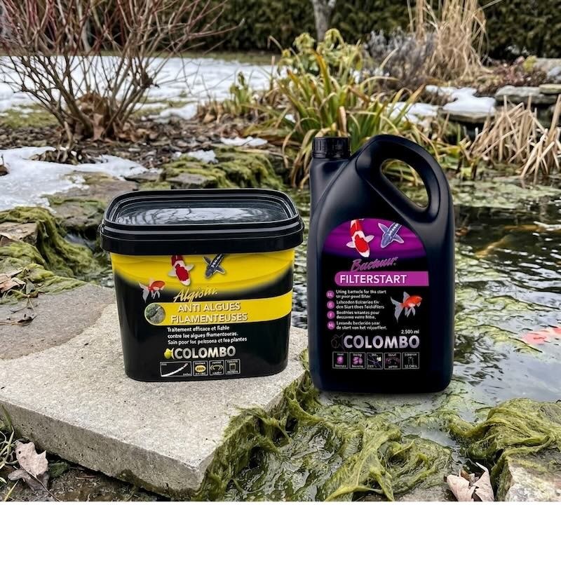 Pack Traitement Indispensable Printemps Bassin 12500L - Anti-Algues et Bactéries