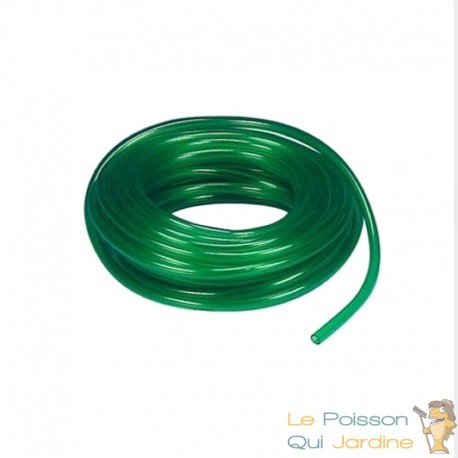 25 Mètres De Tuyau Vert Pour Pompe À Air D'Aquarium, Bassin De Jardin