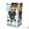Kit Filtration Complet Bassin 5000L UV 7W + Pompe + 1 ampoule de rechange