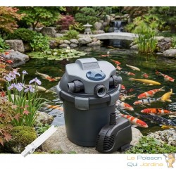 Kit Filtration Complet Bassin 5000L - Filtre Pression UV 7W + Pompe 2000 L/H + bactéies