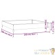 Jardinière carrée en acier Corten 100x100x18.5 cm – Design Industriel