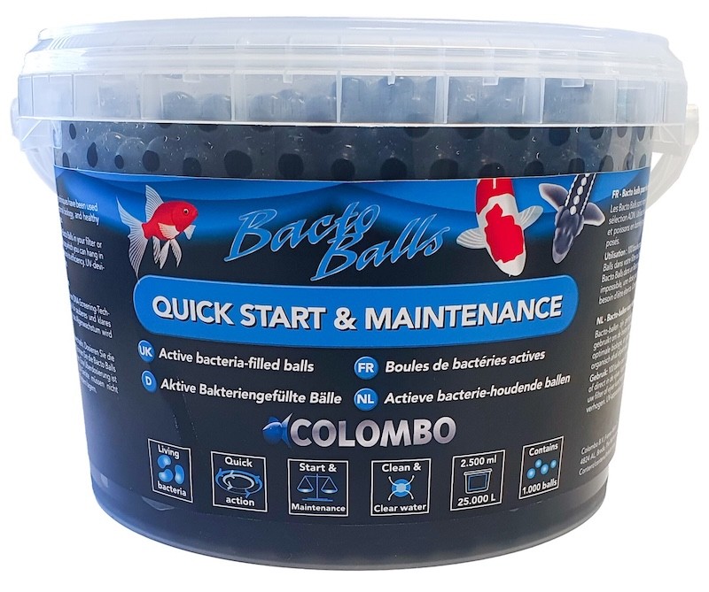 Billes de Bactéries Actives pour Filtre de Bassin - 2500ml