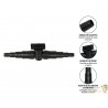 Robinet de Réglage Double Embout Étagé - Ø 20/25/32/40 mm