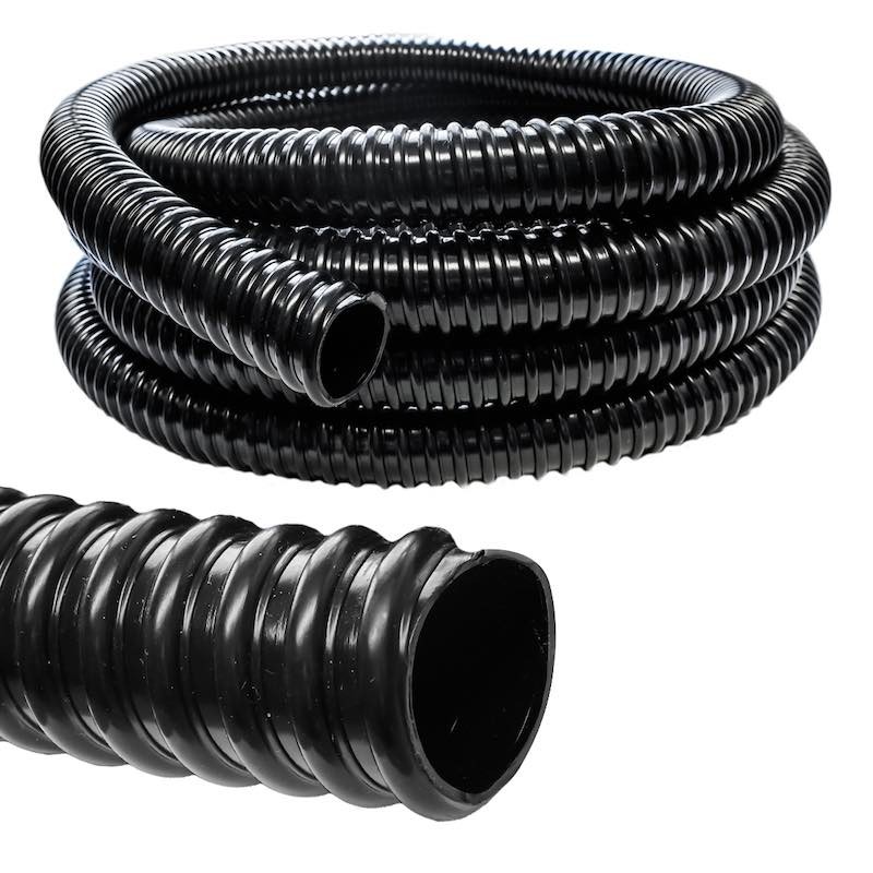 Tuyau PVC Annelé Bassin- Diamètre 50 mm - Couronne de 30 Mètres