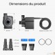 Pompe Bassin De Jardin 4500 l/h, Utilisation Dans et hors de l'eau