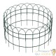 Grillage Souple Bordure Décorative Vert 0,4 x 10 m - Acier PVC Fil Ø 2 mm
