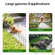 Grillage Souple Bordure Décorative Vert 0,65 x 25 m - Acier PVC Fil Ø 2 mm