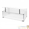 Mini Serre de Jardin Aluminium 100 x 60 x 40 cm - Châssis de Couche Polycarbonate
