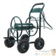 Chariot Dévidoir Tuyau d'Arrosage Mobile 70m 3/4" (19mm) sur Roues Métal Jardin