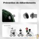 Récupérateur Eau de Pluie Pliable 100L Citerne Souple PVC avec Robinet et Couvercle