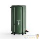 Lot de 2 Récupérateurs Eau de Pluie Pliables 250L Citernes Souples PVC avec Robinet