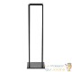 Range-Bûches d'Intérieur Hauteur 112 cm Support Bois de Chauffage Acier Thermolaqué