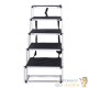 Escalier Pliable pour Chien 5 Marches Aluminium 120 x 43 cm Charge 68kg