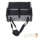 Escalier Pliable pour Chien 5 Marches Aluminium 120 x 43 cm Charge 68kg