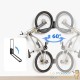 Range-Vélo Mural Pivotant et Télescopique Acier Charge Max 35 kg VAE & VTT