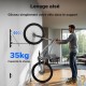 Range-Vélo Mural Rabattable Pivotant Charge Max 35 kg pour VTT & VAE