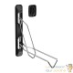 Lot de 2 : Range-Vélo Mural Rabattable Pivotant Charge Max 35 kg pour VTT & VAE