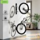 Lot de 2 : Range-Vélo Mural Rabattable Pivotant Charge Max 35 kg pour VTT & VAE