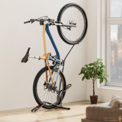 Range-Vélo Vertical de Sol Autoporteur 24-29 pouces Charge 30 kg Sans Perçage