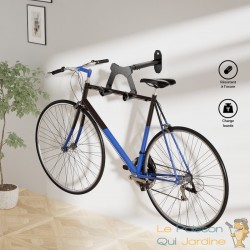 Range-Vélo Vertical de Sol Autoporteur 24-29 pouces Charge 30 kg Sans Perçage