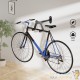 2 Range-Vélos Verticaux de Sol Autoporteur 24-29 pouces Charge 30 kg Sans Perçage