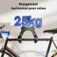 4 Range-Vélos Verticaux de Sol Autoporteur 24-29 pouces Charge 30 kg Sans Perçage