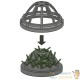 Dome support de plante d'aquariums : Décoration 