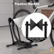 Lot de 4 Supports Vélos Autoporteurs Pliables par Roue Arrière 450x365x540 mm Charge 70 kg (2x35 kg)