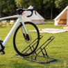 Râtelier Vélo Double Modulaire Au Sol 850x370x420 mm pour Roues 12 à 29 Pouces Acier SPCC