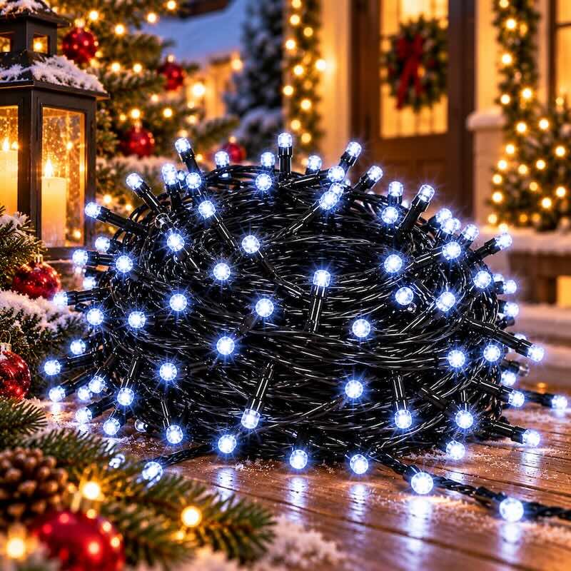 Guirlande de Noël Blanc Froid 40m 400 LED Qualité et sublime