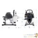 Motopompe Thermique à Essence 1 kW 8000 l/h Refoulement 30 m Raccord 25 mm Pompe à Eau Jardin