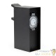 Borne Multiprise de Jardin 2 Prises avec Minuterie 147x83x230 mm Forme Carrée Acier Inox Noir IP44