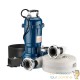 Pompe Submersible Électrique Eaux Chargées 550W 16200 l/h Refoulement 8 m avec Tuyau 20 m