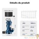 Pompe Submersible Électrique Eaux Chargées 550W 16200 l/h Refoulement 8 m avec Tuyau 20 m