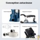 Pompe Submersible Électrique Eaux Chargées 550W 16200 l/h Refoulement 8 m avec Tuyau 20 m