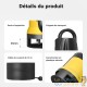 Pompe d'Arrosage de Jardin Électrique 1200W Refoulement 48 m Profondeur 8 m Corps Inox avec Préfiltre