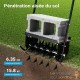 Peigne Scarificateur, Démousseur, Aérateur À Gazon Pour Autoportée