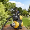 Station d'Eau Domestique 1000W 3500 l/h Refoulement 44 m Aspiration 8 m Réservoir Fer 19 l