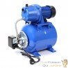 Station d'Eau Domestique 600W 2800 l/h Refoulement 32 m avec Pressostat Manomètre & Poignée